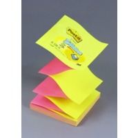 Karteczki samoprzylepne Post-it Z-Notes, Karteczki neonowe, 76 x 76 mm