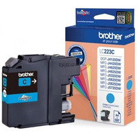 BROTHER LC223C Tusz Brother LC223C cyan 550str MFC-J4420DW / J4620DW / 25DW / J5320DW