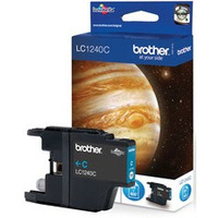 BROTHER LC1240C Tusz Brother LC1240C cyan 600str DCP-J525W / DCP-J725DW / MFC-J625DW