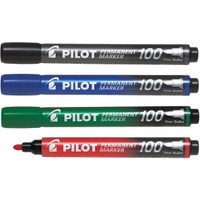 Marker permanentny SCA-100 / 400 PILOT, 15 + 5 gratis, kocwka (o) / SCA-100, czarny